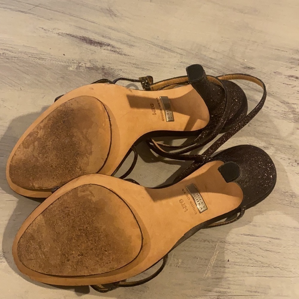 Badgley Mischka Strappy Bronze Sandal​​​​​​​​​​​ - Picture 7 of 9